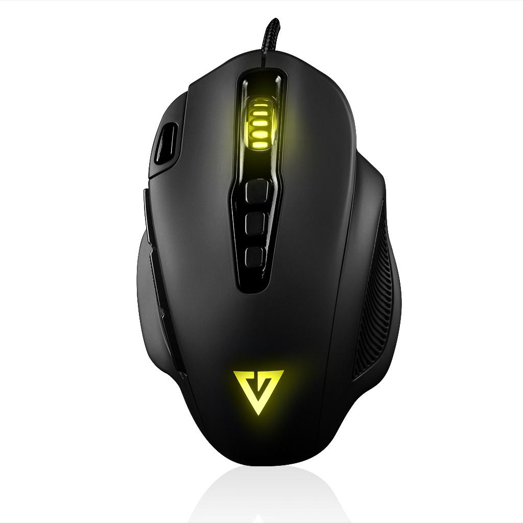 MODECOM  GMX5 BEAST Maus Gaming USB Typ-A Optisch 12000 DPI 