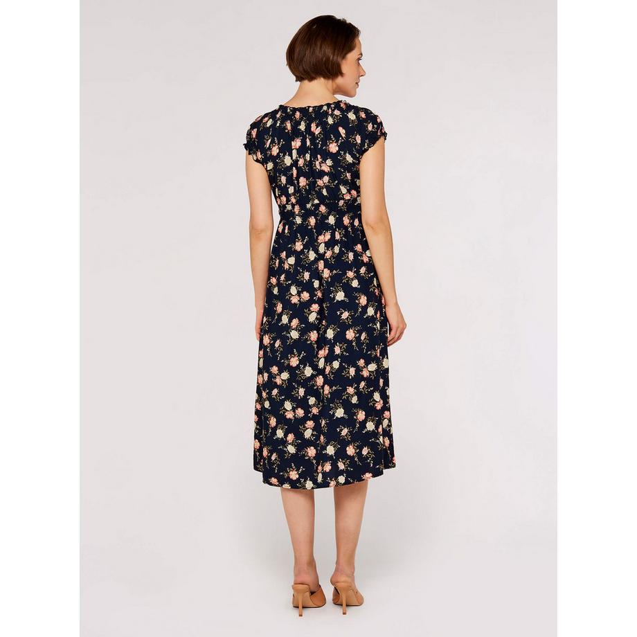 APRICOT Robe Midi Fleurie Vintage Milkmaid  