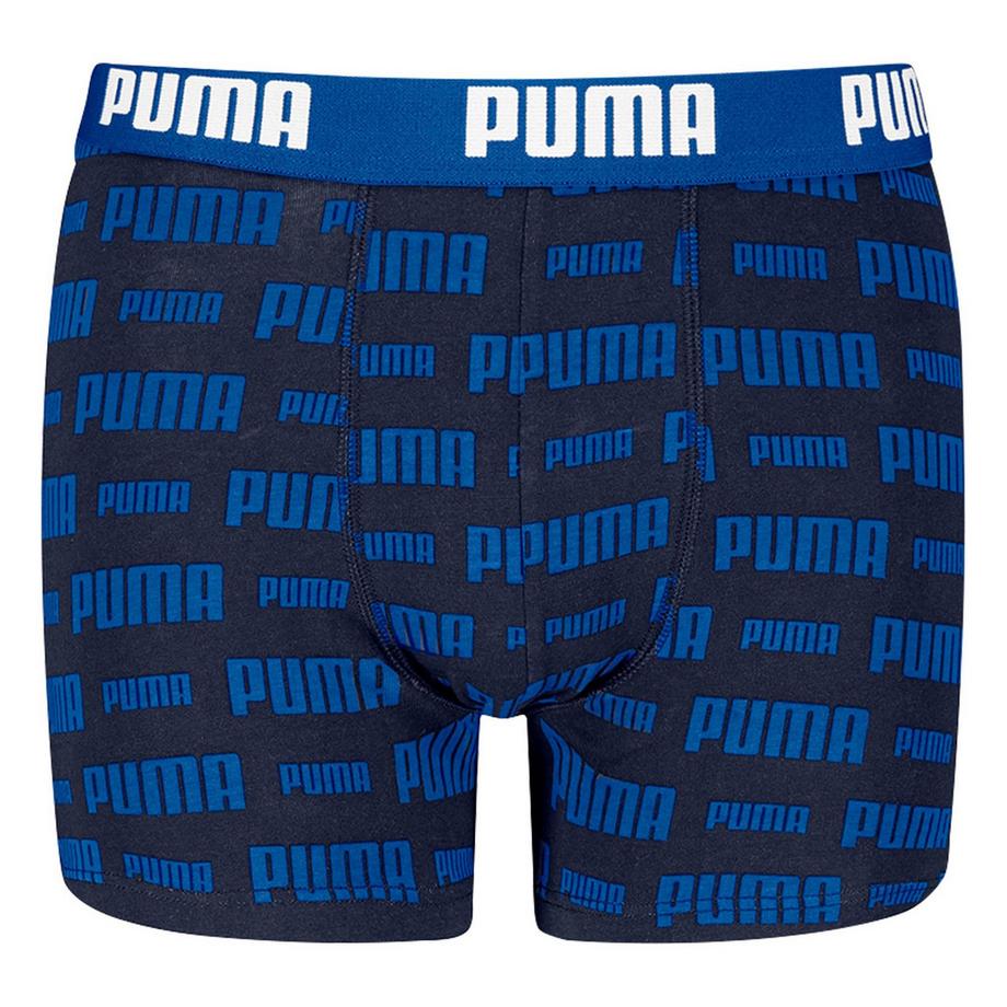 PUMA  Boxer Ragazzi Confezione da 6 Vestibilità confortevole-Everyday Logo Print Boxers ECOM 6P 