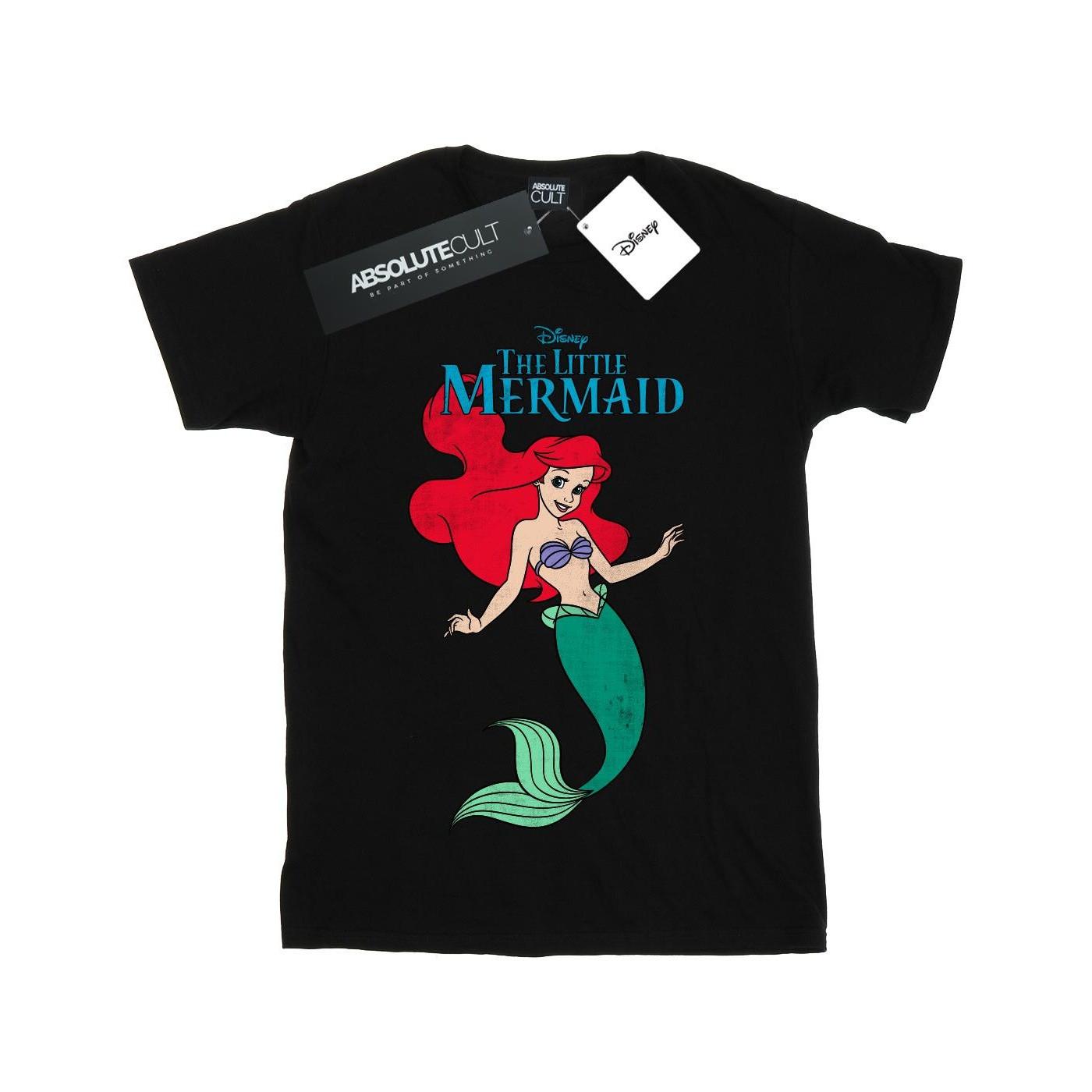 Image of The Little Mermaid Line Ariel Tshirt Damen Schwarz M