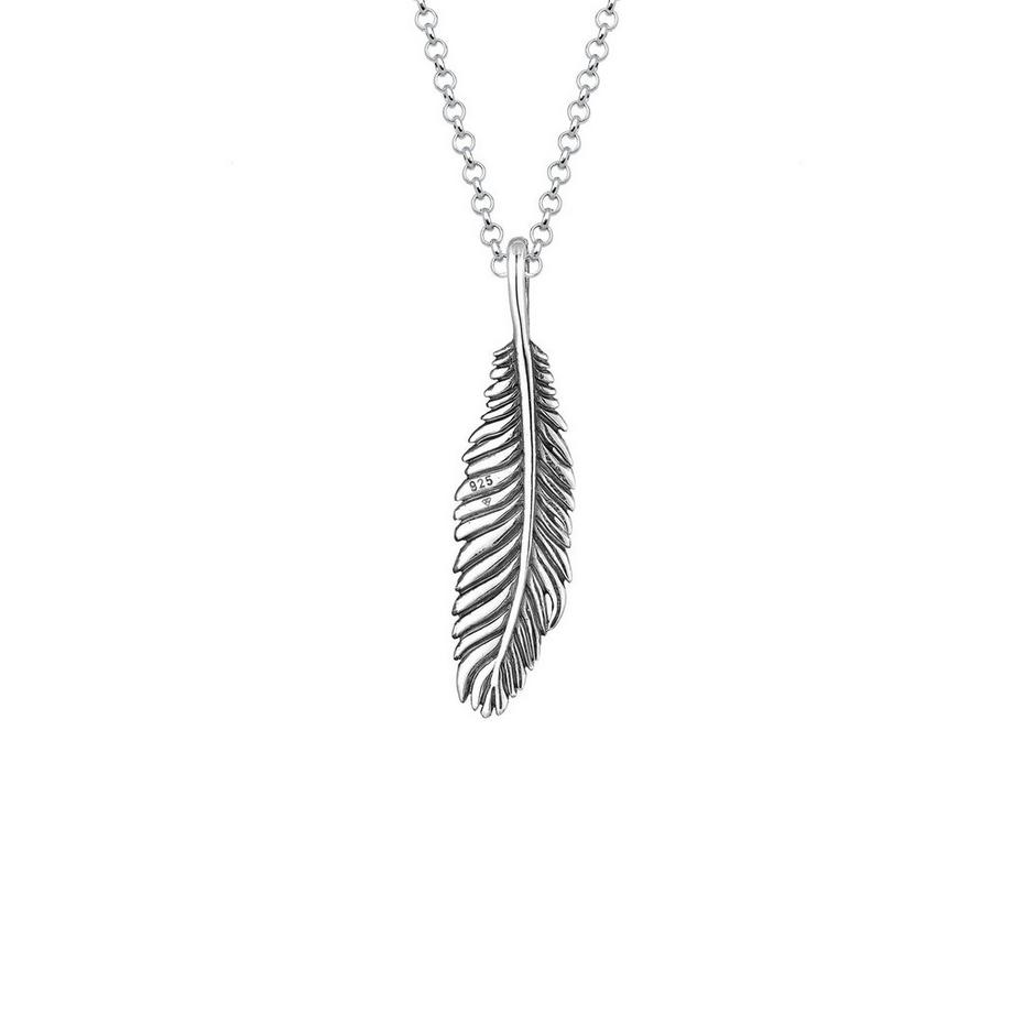 Kuzzoi  Collier Hommes Basic Plume Pendentif 