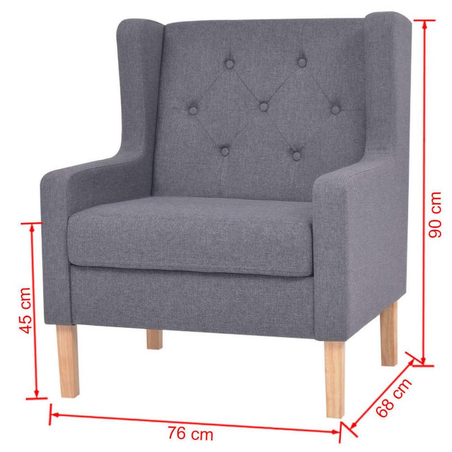VidaXL Sessel gewebe  