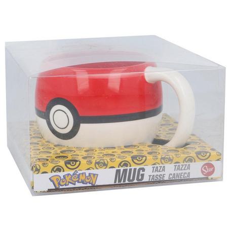 Stor Mug - 3D - Pokemon - 3D - Poké ball  