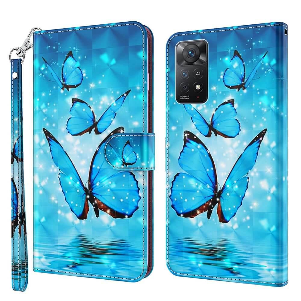 Cover-Discount  Xiaomi-Redmi-Note-11-Pro-12-Pro - Étui effet paillettes loup 