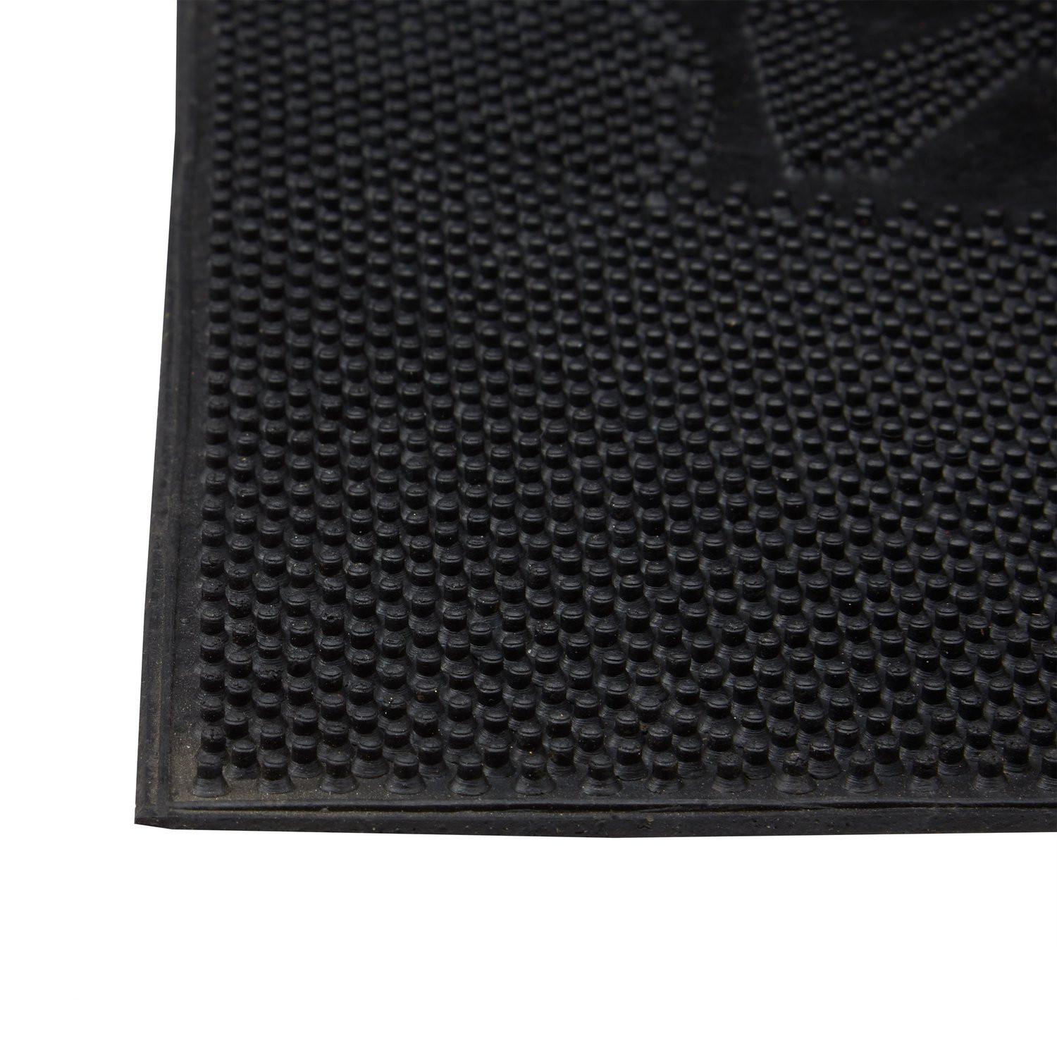 Northix Fußmatte WILLKOMMEN  