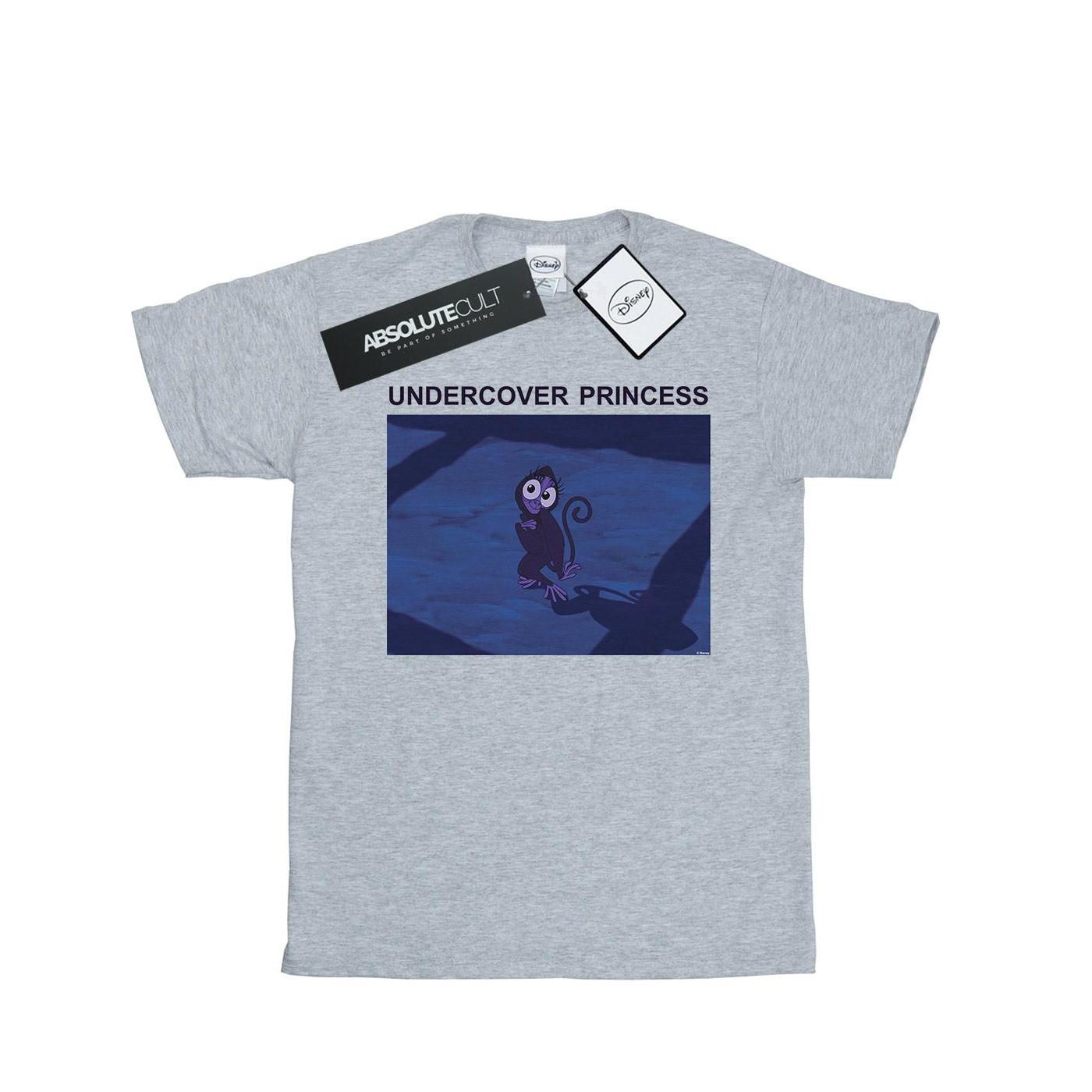 Image of Aladdin Undercover Princess Tshirt Herren Grau M