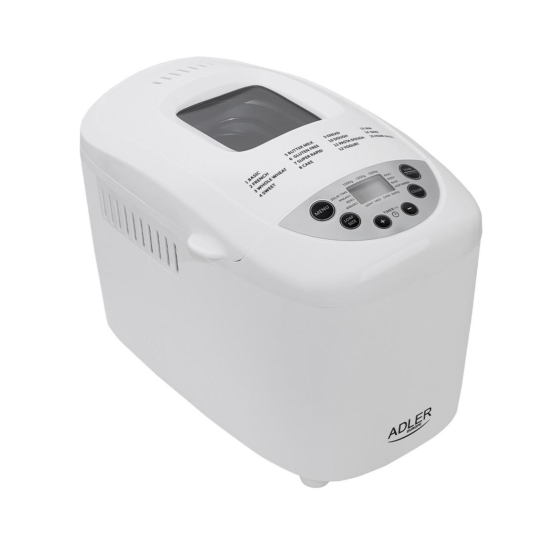 Adler Bbackautomat 15 Programme  