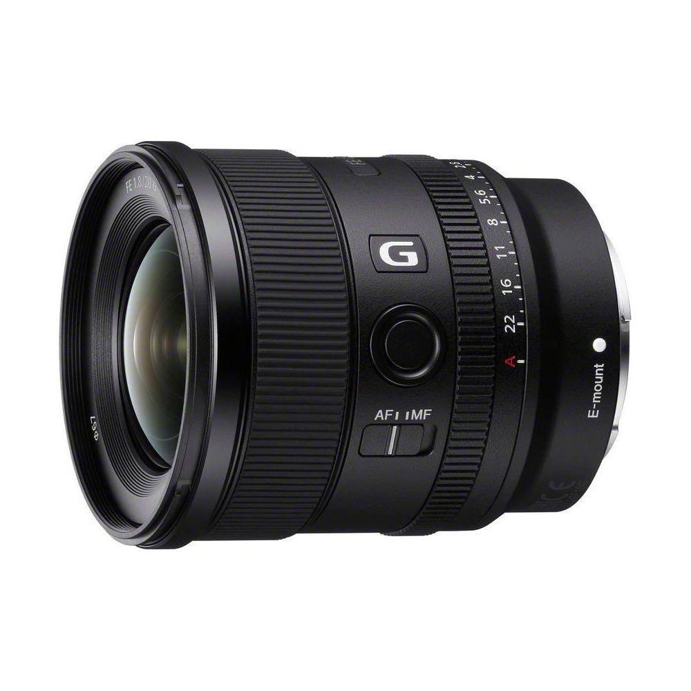 SONY  Objectif hybride  FE 20mm f/1.8 G Noir 