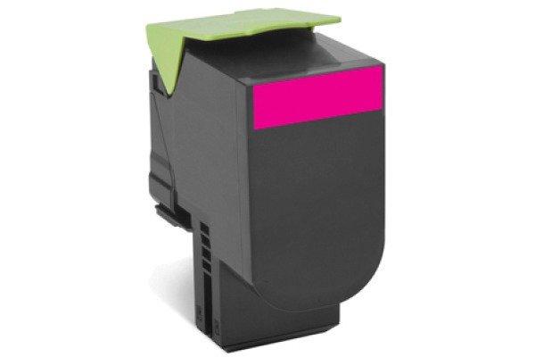 Lexmark  LEXMARK Toner-Modul return HY magenta 80C2HM0 CX410/510 3000 Seiten 