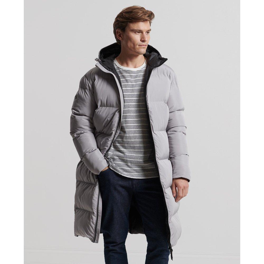 Superdry  lange daunenjacke 