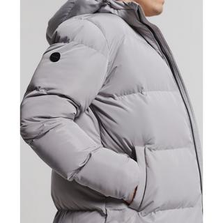 Superdry  lange daunenjacke 