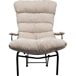 KARE Design Fauteuil pivotant Vienna beige  