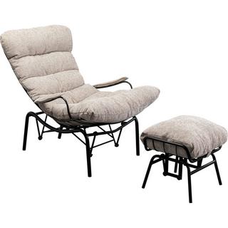 KARE Design Fauteuil pivotant Vienna beige  