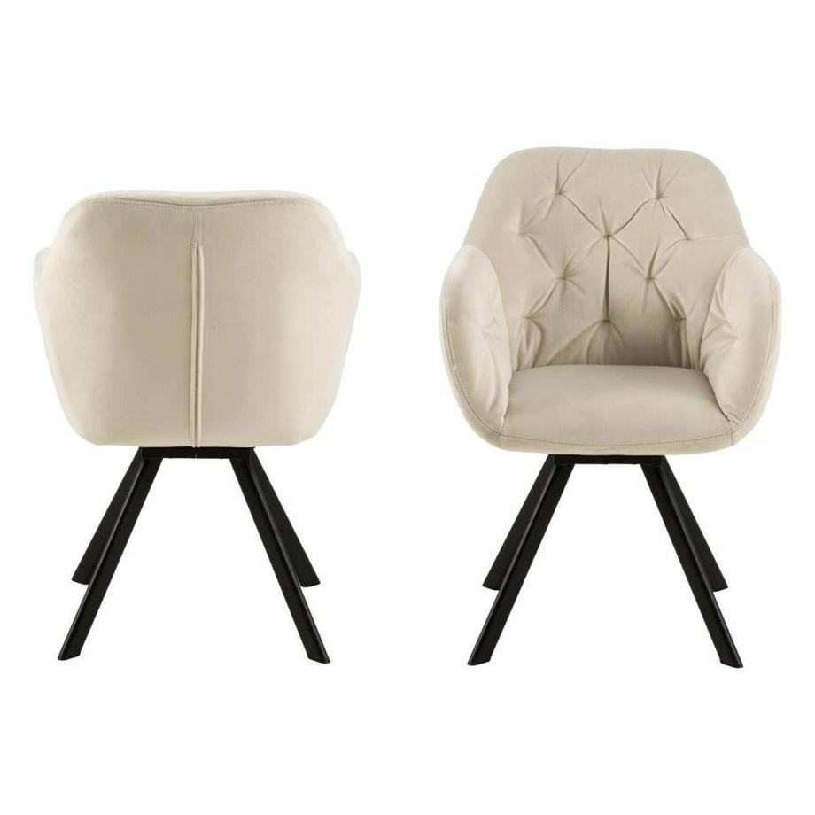 mutoni Poltrona Casino Royal VIC tessuto colore sabbia nero ritorno auto  