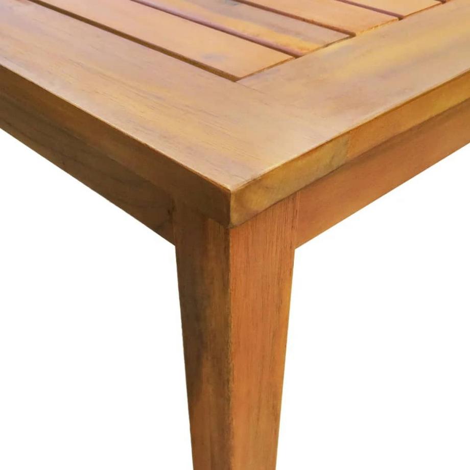 VidaXL Table et chaise d'extérieur bois  