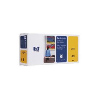 Hewlett-Packard  HP Druckkopf 81 yellow C4953A DesignJet 5000/5000PS 13ml 