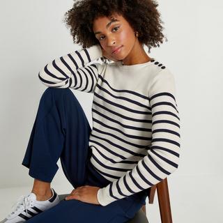 La Redoute Collections  Gestreifter Pullover 