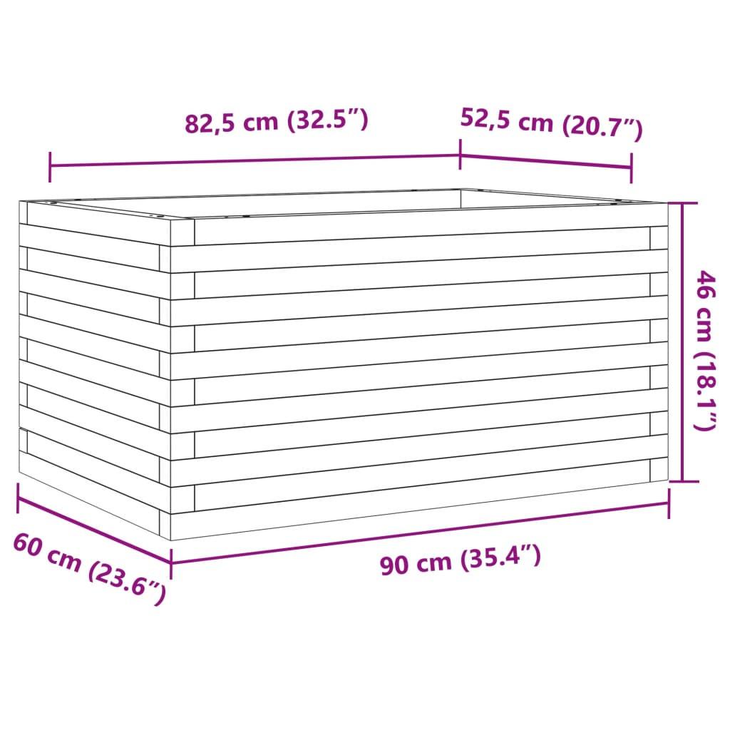 VidaXL Jardinière bois de douglas  