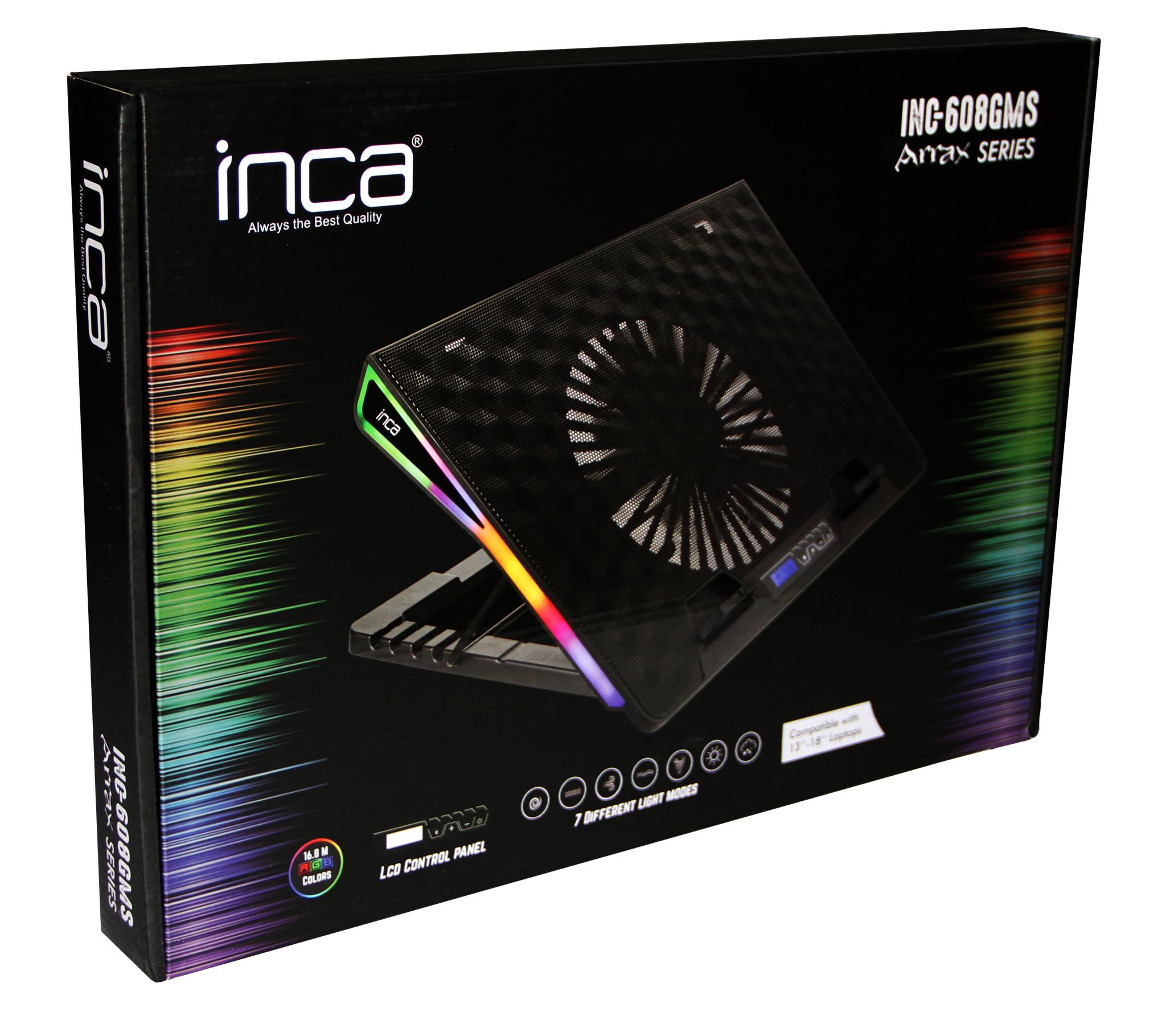 INCA  Supporto per notebook con funzione di raffreddamento 