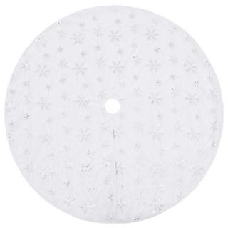 VidaXL gonna per albero di Natale Pelle Artificiale  