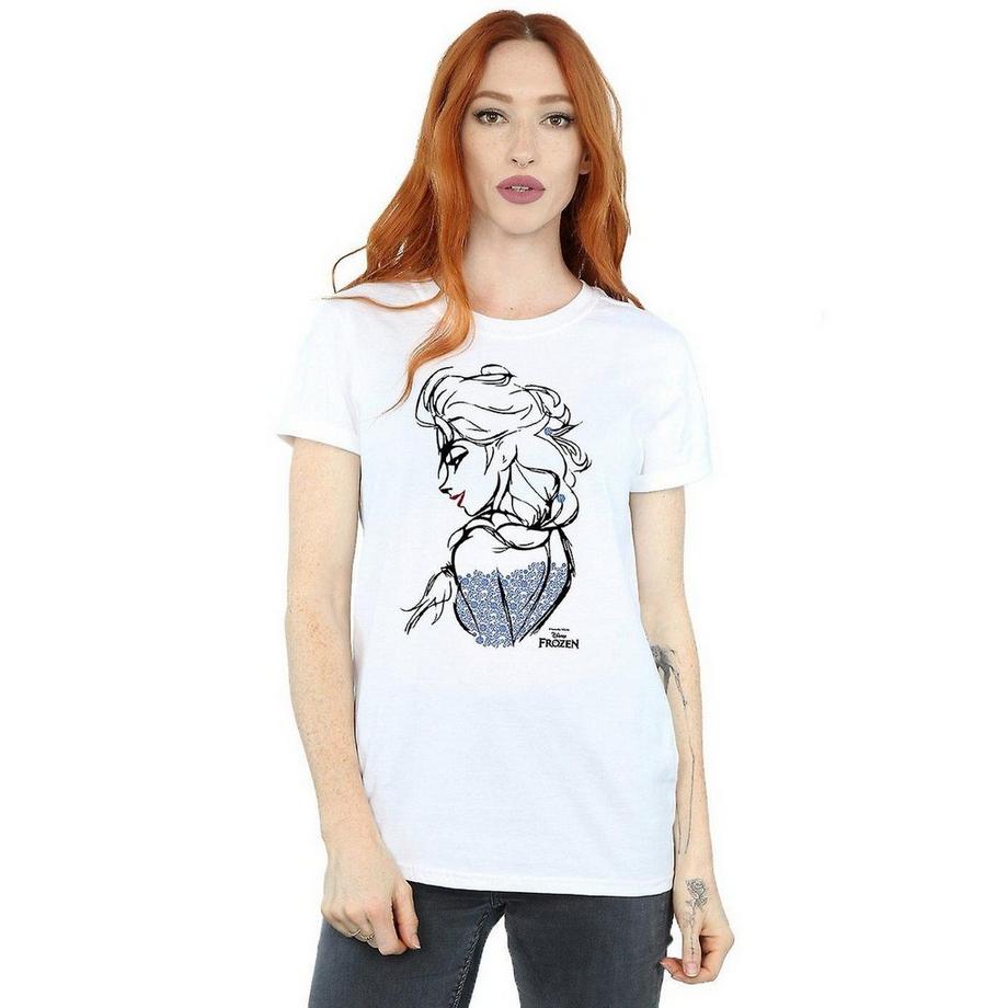 FROZEN Elsa T-Shirt Schizzo  