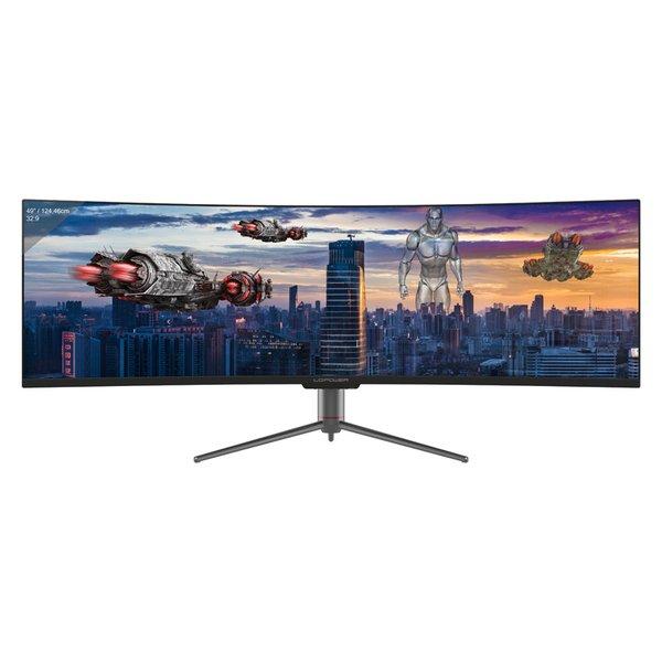 LC-POWER  LC-M49-DQHD-120-C-Q LED display 124,5 cm (49 Zoll) 5120 x 1440 Pixel UltraWide Quad HD QLED Schwarz 