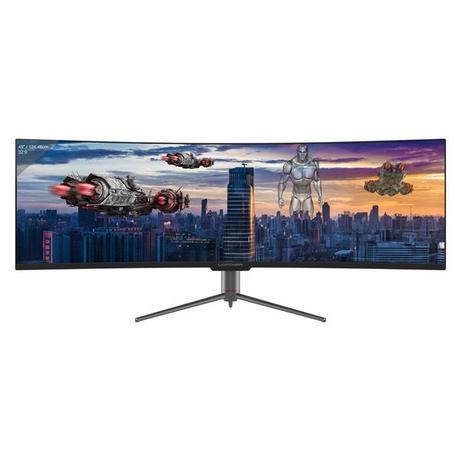 LC-POWER  LC-M49-DQHD-120-C-Q LED display 124,5 cm (49 Zoll) 5120 x 1440 Pixel UltraWide Quad HD QLED Schwarz 