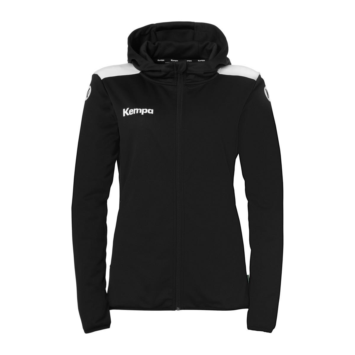 Kempa  damen-trainingsjacke mit kapuze emotion 27 