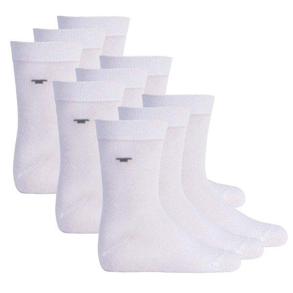 Image of Socken 9er Pack Unisex Weiss 23-26