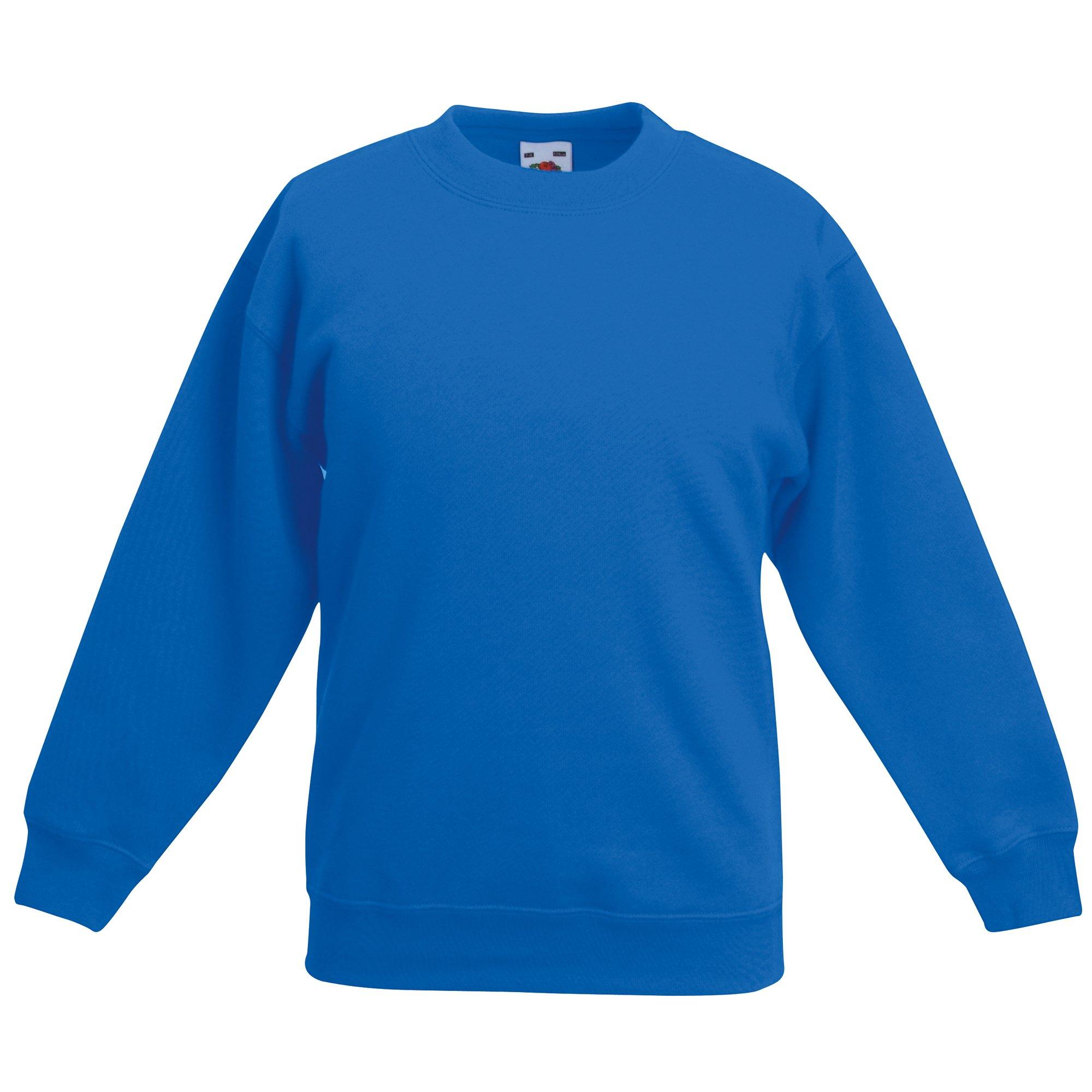 Image of Klassische 8020 Setin Sweatshirt Mädchen Königsblau 12-13A