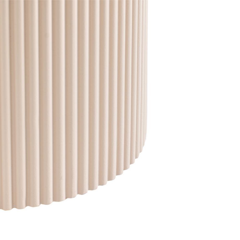 Beliani Table d'appoint en MDF Minimaliste CLAIRE  