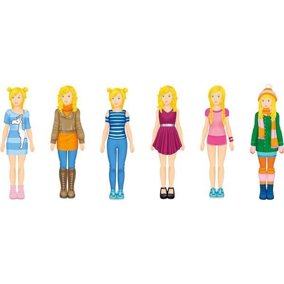 goki  Kreativ Anziehpuppe aus Papier 