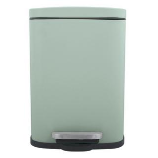spirella Poubelle à pédale Acier AKIRA 5L Vert Ice Mat  