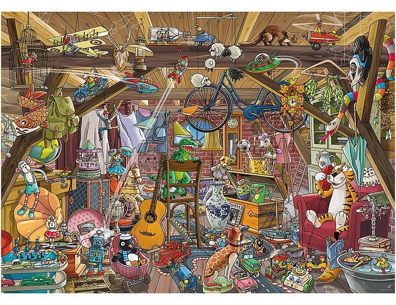 Heye  Puzzle In The Attic (1000Teile) 