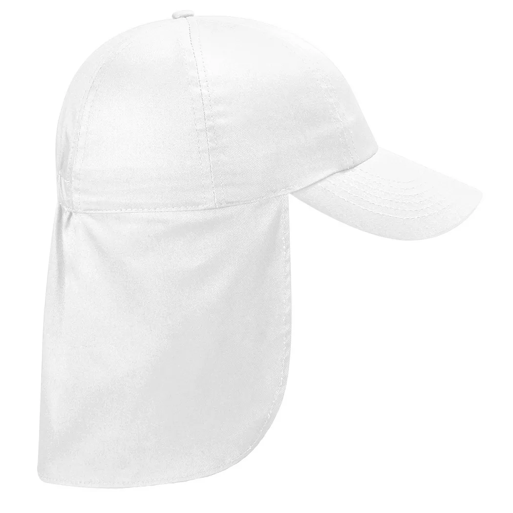 Beechfield - Legionärshut, One Size, Blanco
