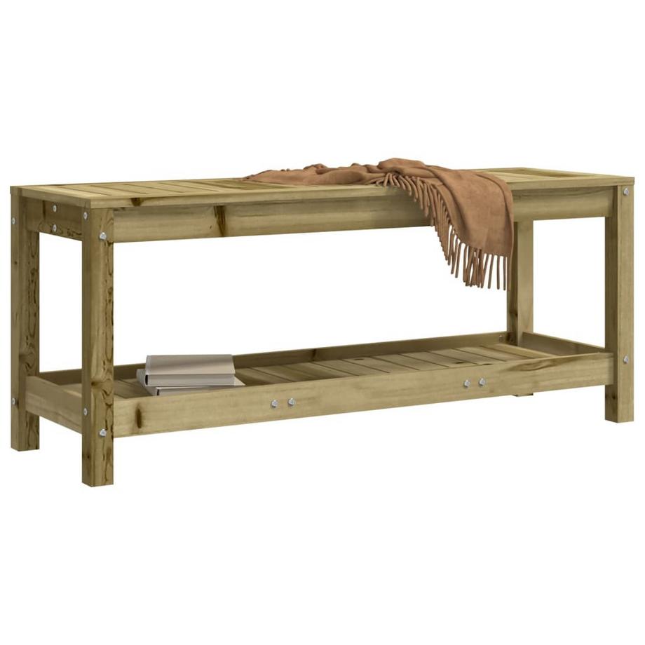 VidaXL Banc de jardin bois  