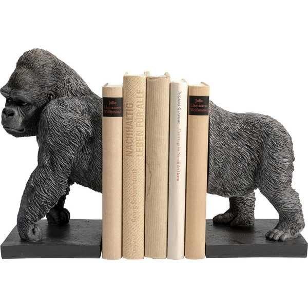 KARE Design Buchstütze Gorilla (2er Set)  