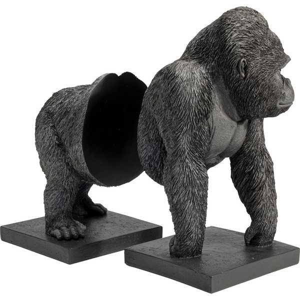 KARE Design Buchstütze Gorilla (2er Set)  