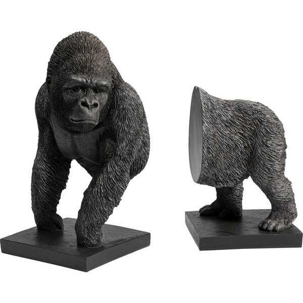 KARE Design Buchstütze Gorilla (2er Set)  