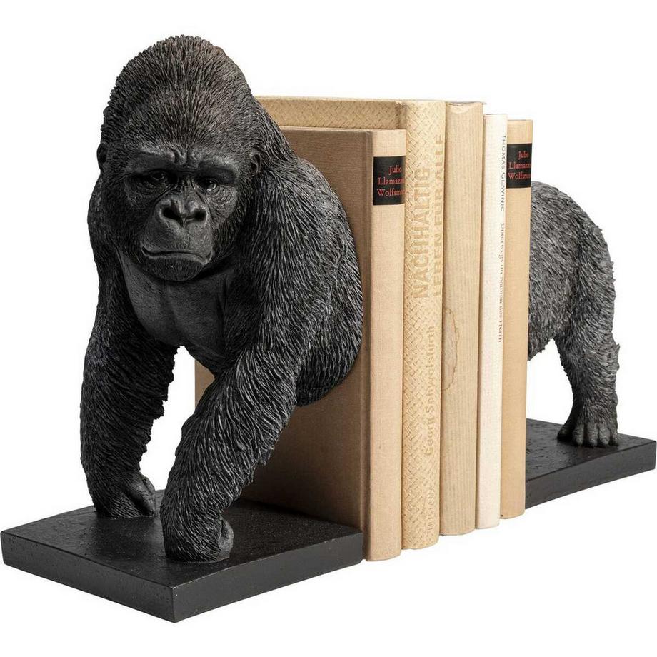 KARE Design Buchstütze Gorilla (2er Set)  