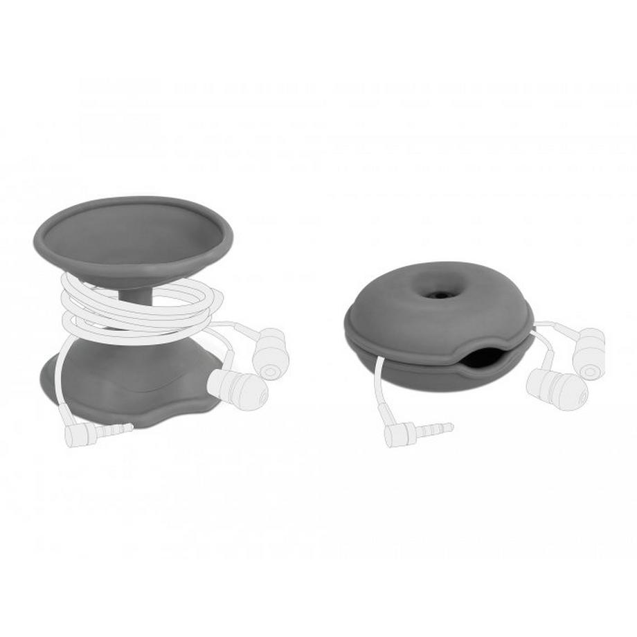 DeLock  DeLOCK Enrouleur de câble, jeu de 3 unités 