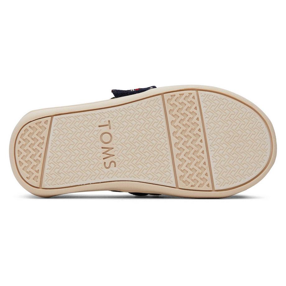 TOMS  espadrilles, gestreift, baby  alpargata 