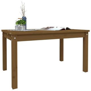 VidaXL Table de jardin bois de pin  