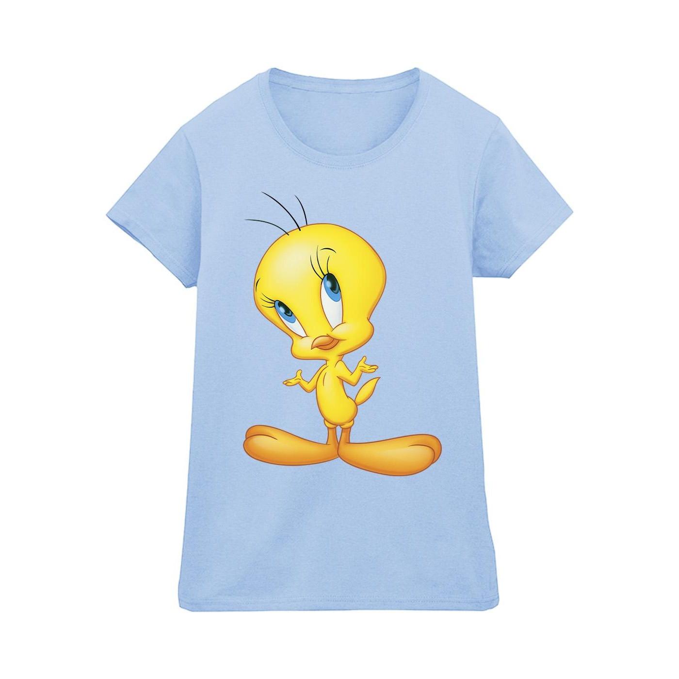 Image of Tweety Standing Tshirt Damen Blau XL