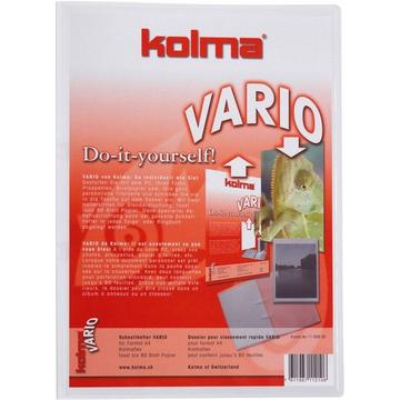 KOLMA Schnellhefter Vario A4 11.008.00 transparent,KolmaFlex 80 Blatt