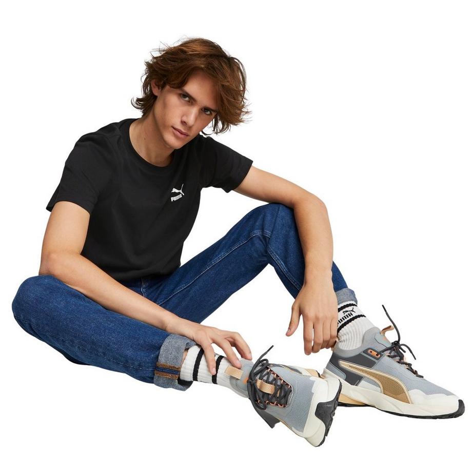 PUMA  Klassisches T-Shirt mit kleinem Logo 