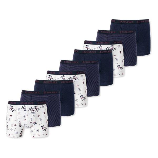 Image of 9er Pack 955 Organic Cotton - Retro-short Pant Jungen Marine 92