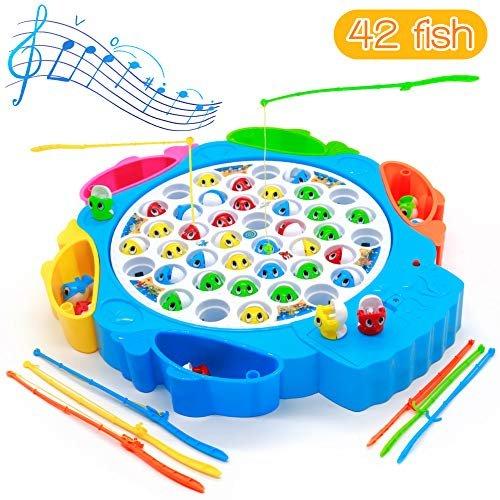 Image of Motorikspielzeug Spielzeug Angelspiel Brettspiele Blau