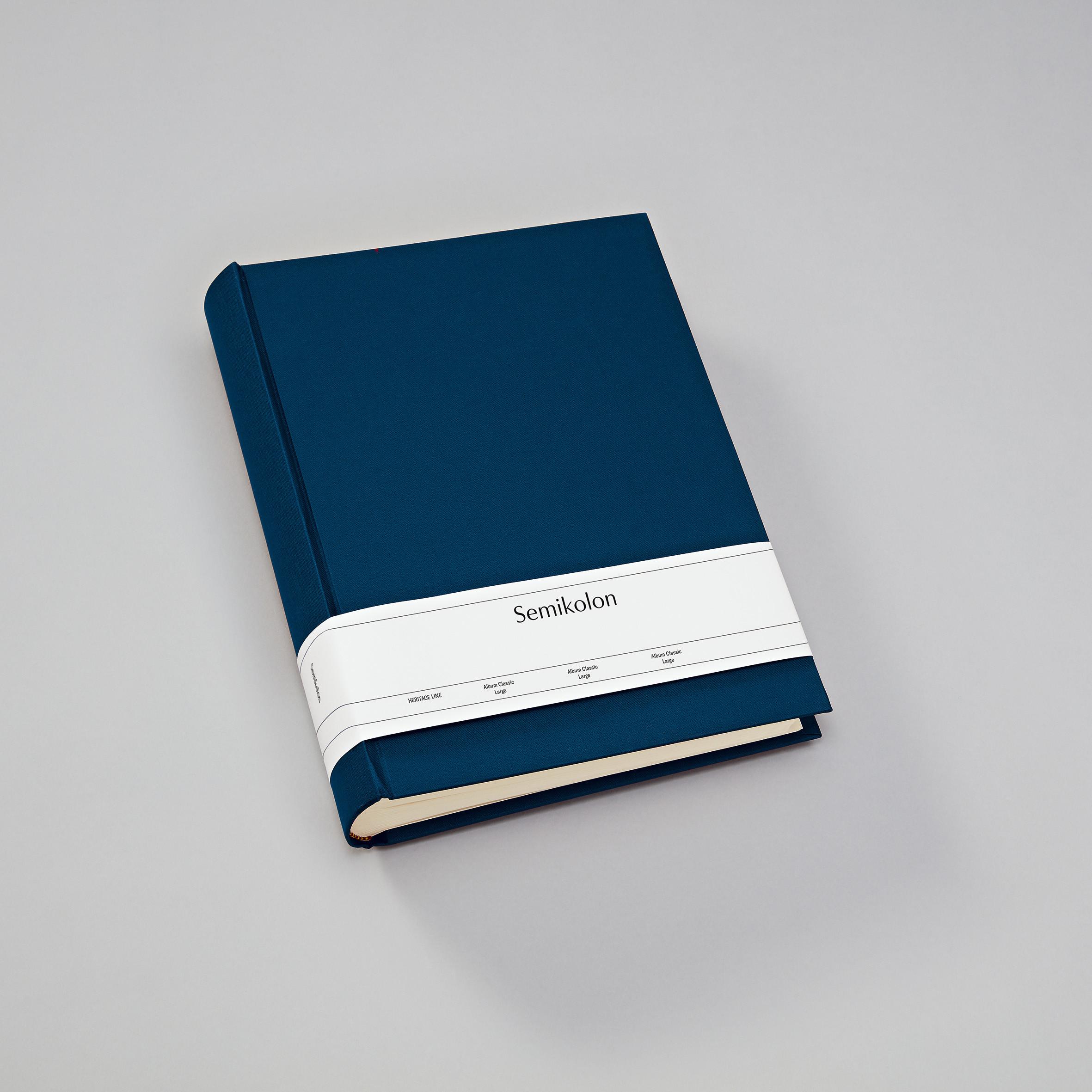 Image of Classic Large Fotoalbum Blau Hardcover-Bindung Classic Large Fotoalbum Blau Hardcover-Bindung