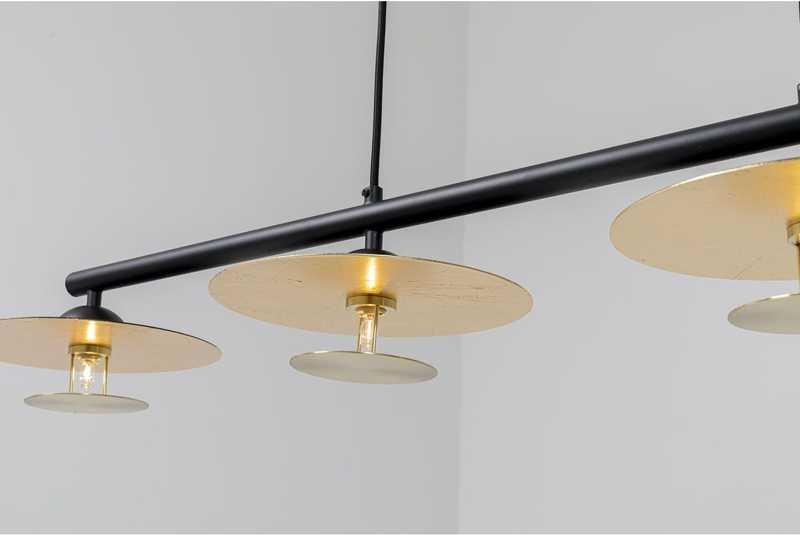 KARE Design Lampada a sospensione Disc Dining Quattro  